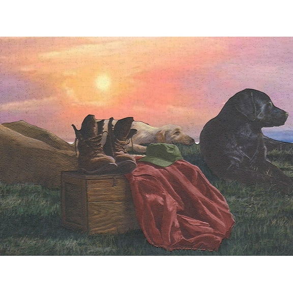 Dundee Deco's Peel and Stick Wallpaper Border - Nature Orange Green Purple Dogs Wall Border Retro Design, 15 ft x 7 in, Self Adhesive