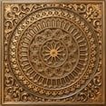 thumbnail image 1 of Dundee Deco's Victorian Antique Gold Transitional Glue Up/Drop In Ceiling Panels, 2 ft. X 2 ft. (4 sq ft.) each, Pack of 25, 1 of 5