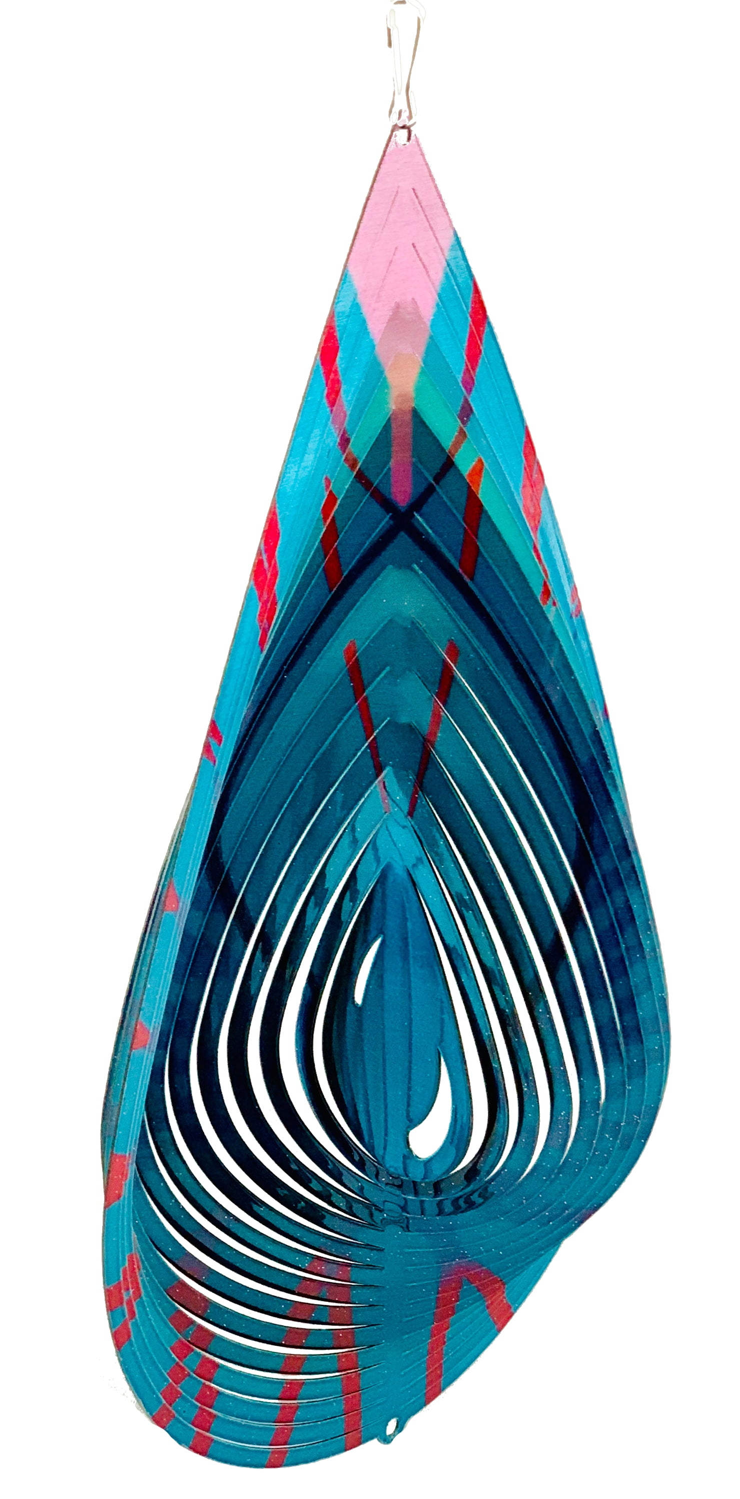 Dundee Deco's Wind Spinner in Gift Box - 3D Hanging Indoor Outdoor Yard ...
