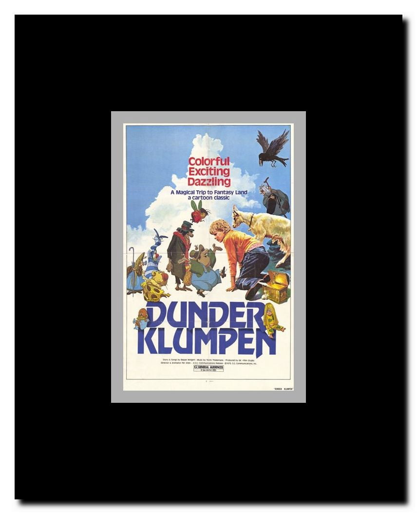 Dunder Klumpen Framed Movie Poster