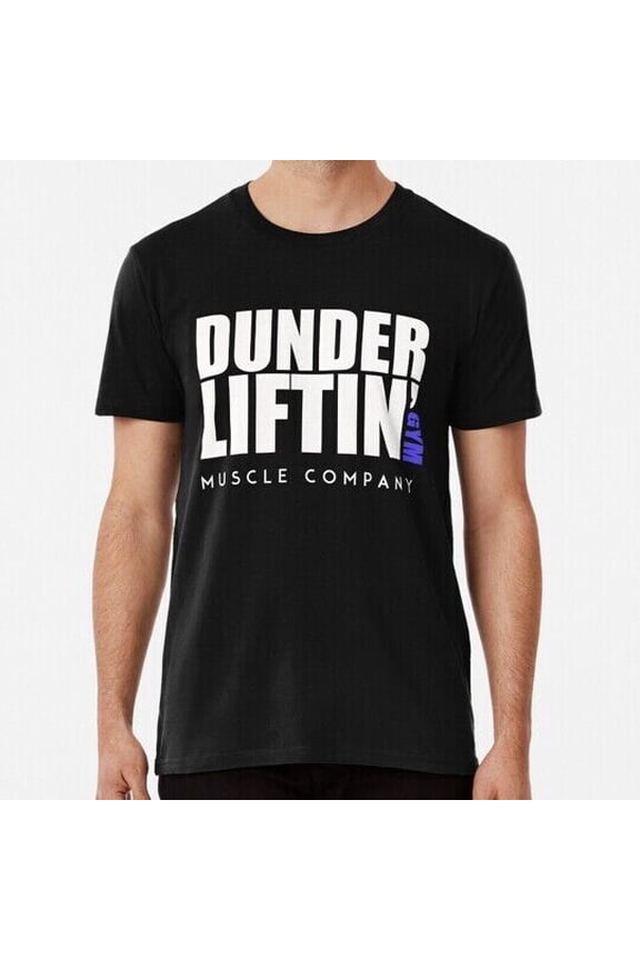 Dunder Lifting Gym Muscle Company Dark Version S to 5XL Made in the USA T-Shirt