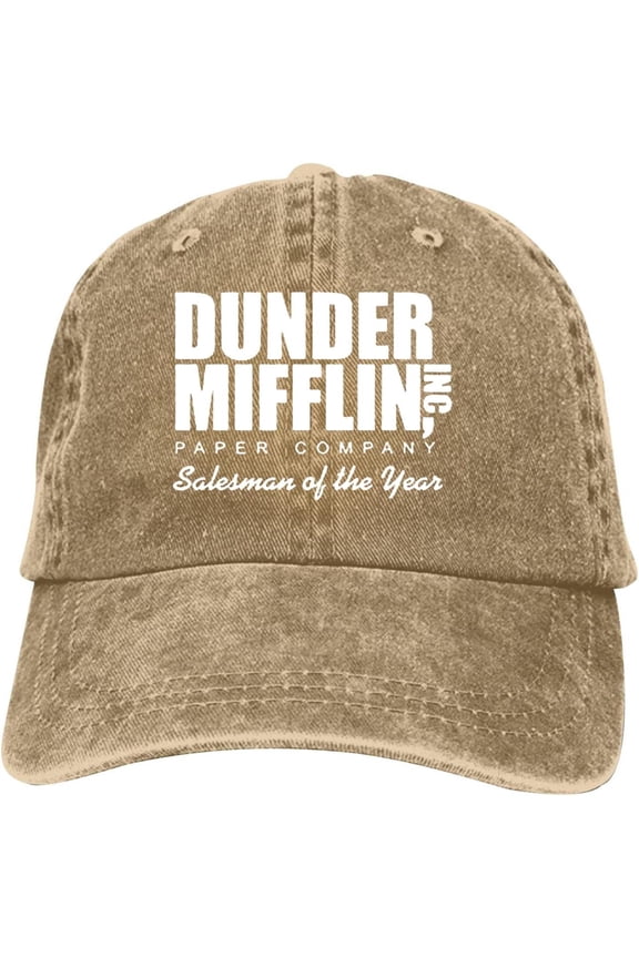 Dunder Mifflin Inc Baseball Cap Vintage Adjustable Washed Hats Cowboy Hats Denim Dad Hat for Men Women Boy Girl
