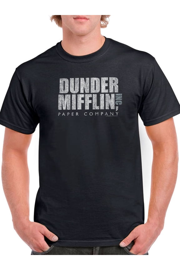 Dunder Mifflin Paper Co T-Shirt Men The Office, Male 5X-Large