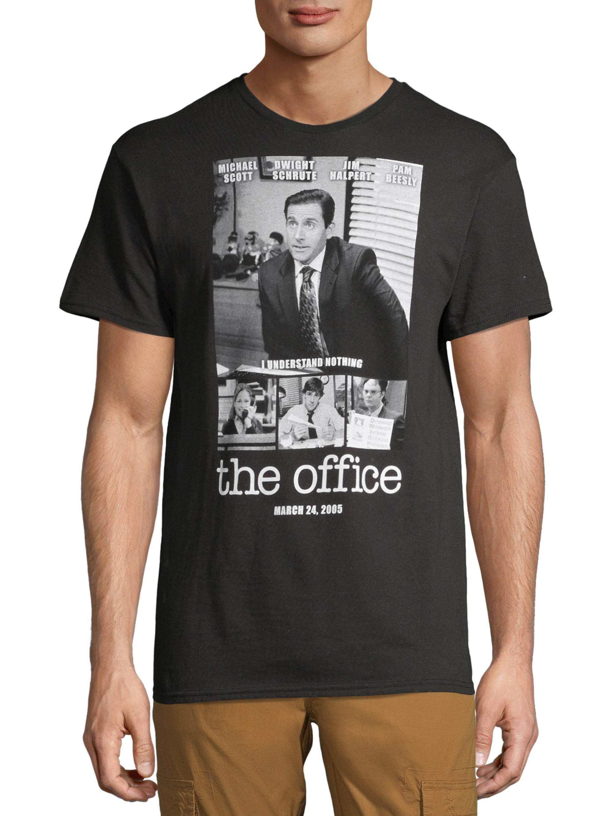 Dunder Mifflin The Office Poster Men's and Big Men's Graphic T-shirt 