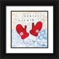 thumbnail image 1 of Dundon, Caitlin 15x15 Black Ornate Wood Framed with Double Matting Museum Art Print Titled - Winter Wonderland I, 1 of 4