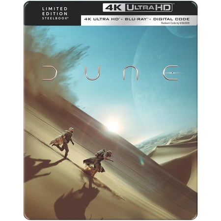 Dune (2021) (Steelbook) (4K Ultra HD + Blu-ray + Digital Copy)