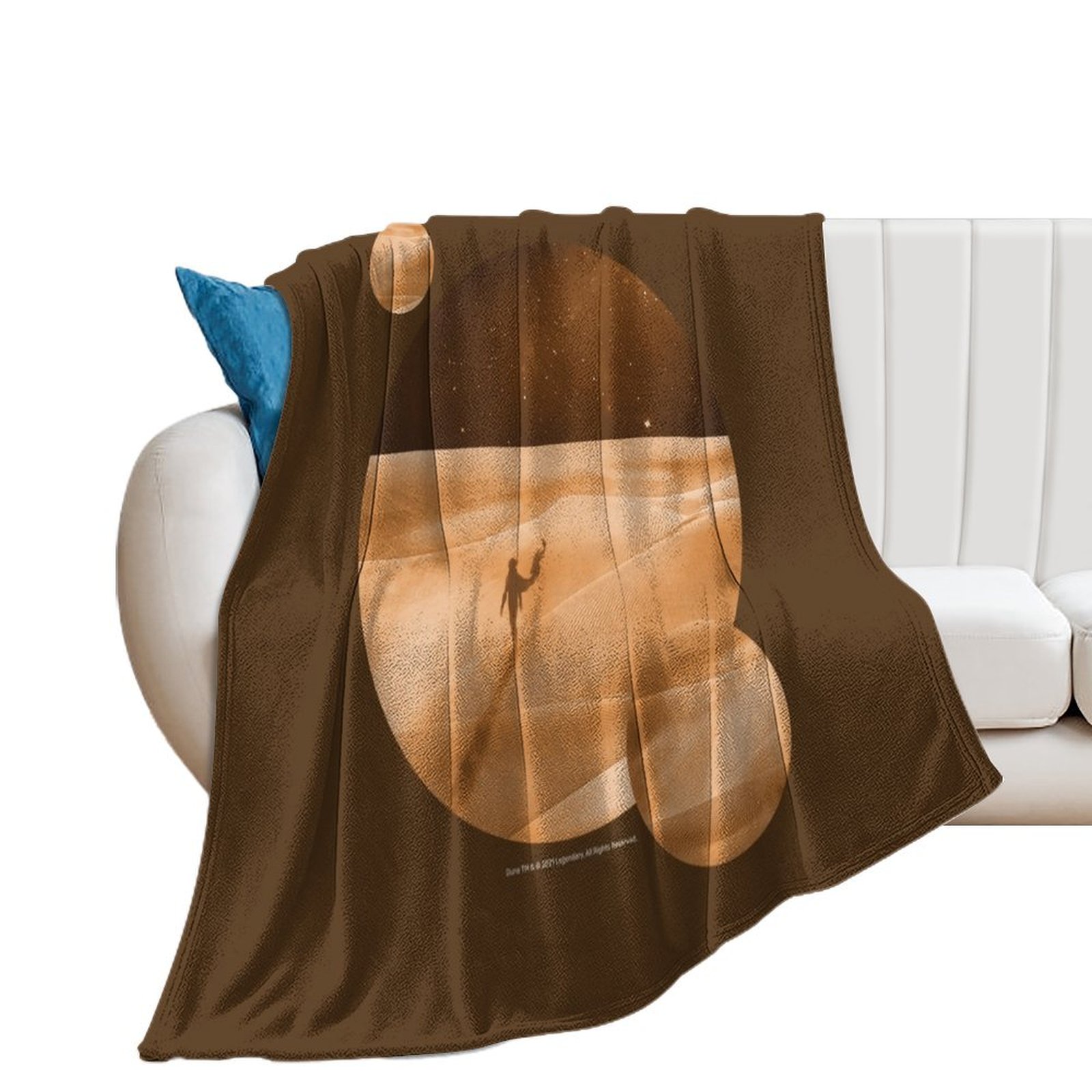 Dune Arrakis Throw Blanket Furry Picnic Blankets