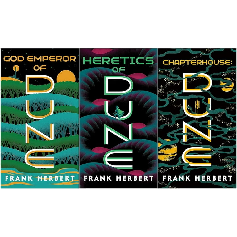 Dune Series Set II: God Emperor, Heretics, Chapterhouse - 3