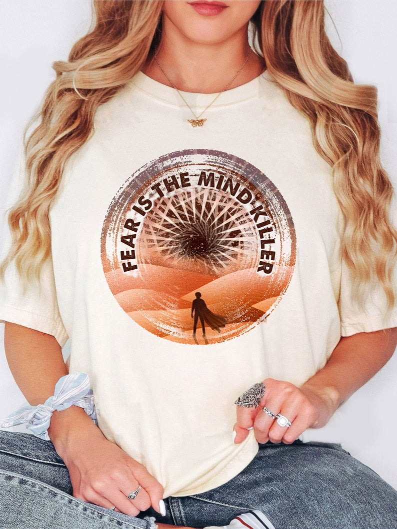 Dune Fear Is The Mind Killer Shirt, Dune Arrakis Sweater, Dune Sandworm