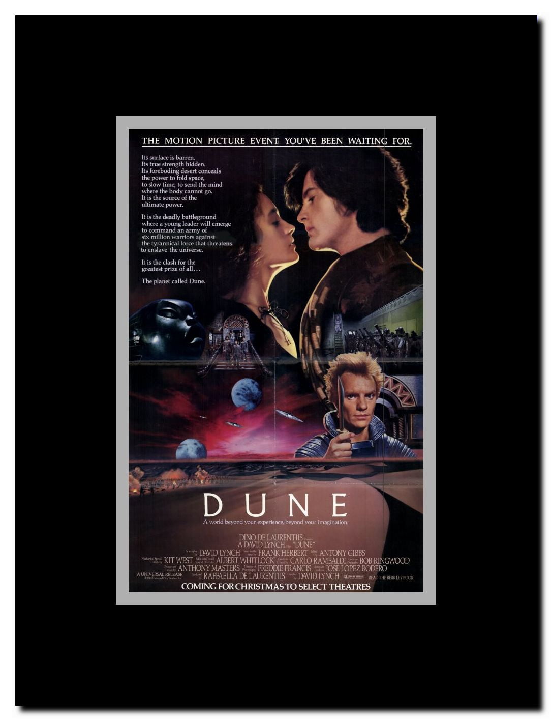 Dune Framed Movie Poster