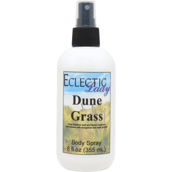 Dune Grass Body Spray, Eclectic Lady, Hydrating Mist, Unisex, 16 oz