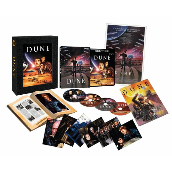 Dune - Limited All-Region UHD Boxset with 3 Blu-Rays