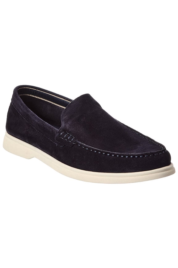 Buftonn Suede Loafer, 45/12, Blue