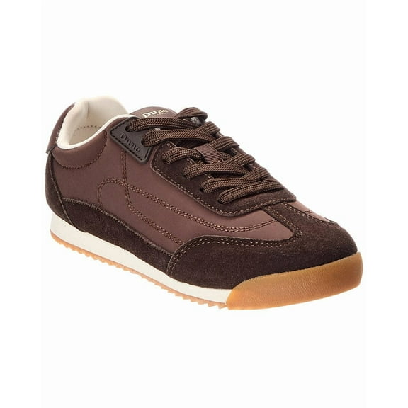 Dune London Emanie Suede Sneaker, 39/9, Brown