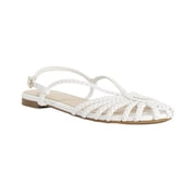 Dune London Hoopla Sandal, 36, White