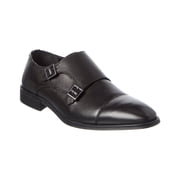 Dune London Leather Loafer, 46/13, Black