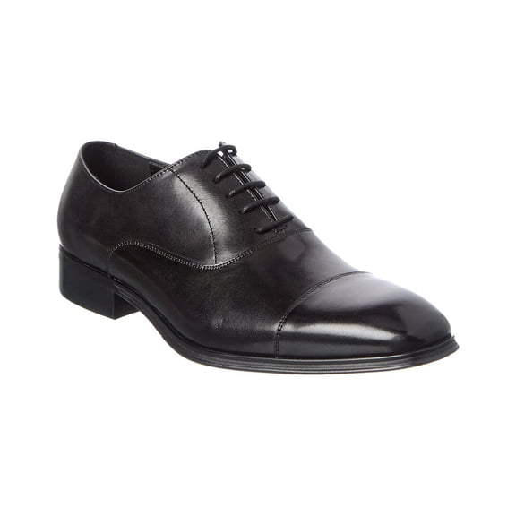 Dune London Leather Oxford, 41/8, Black