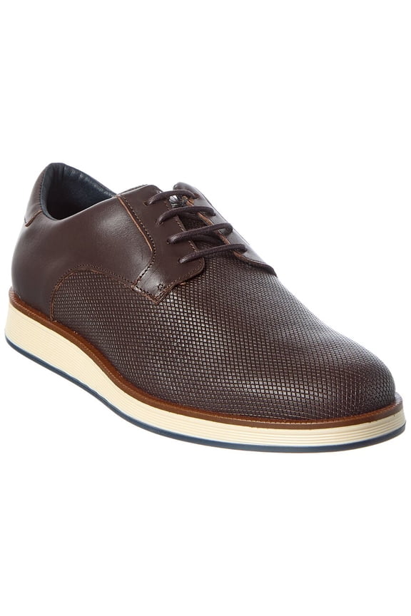 Leather Sneaker, 40/7, Brown