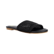 Dune London Lillsie Slide, 36, Black