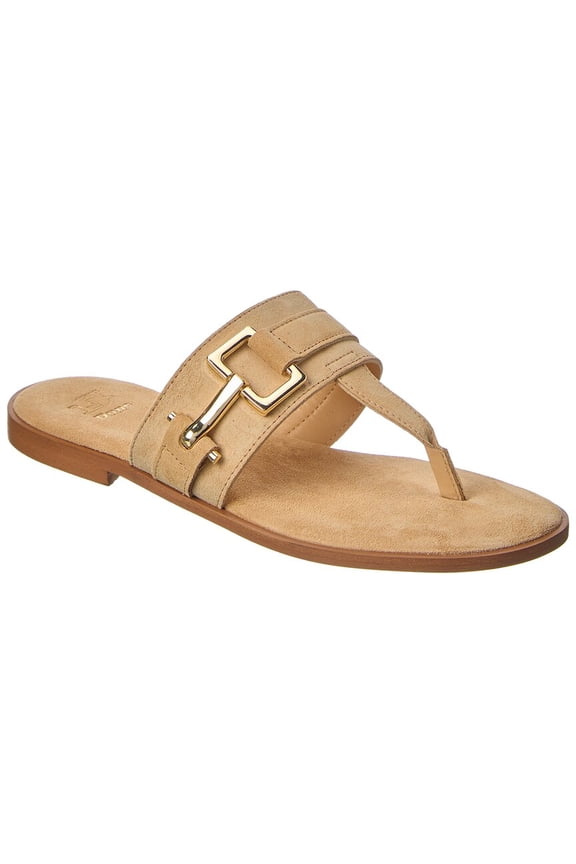 Lotica Suede Sandal, 38, Sand