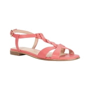 Dune London Lylar Leather Sandal, 39, Pink