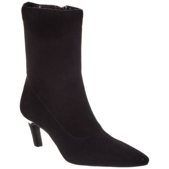 Dune London Oliya Suede Boot, 38/8, Black