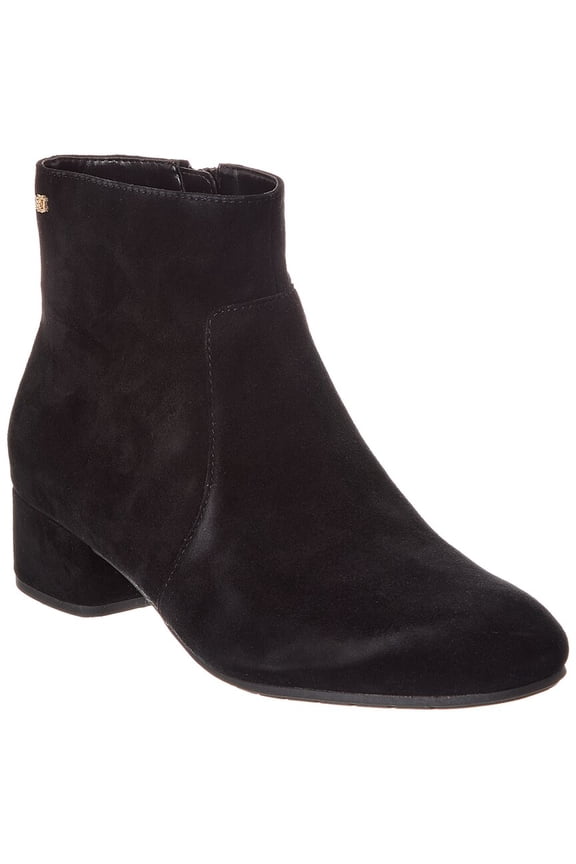 Pardy Suede Boot, 36/6, Black