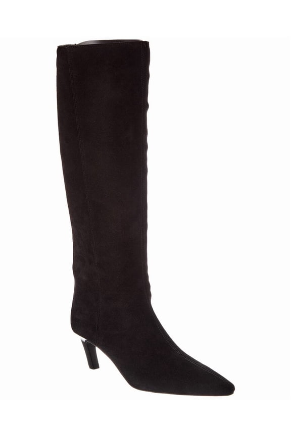 Siana Suede Boot, 37/7, Black