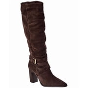 Dune London Solanna Suede Boot, 39/9, Brown