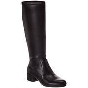 Dune London Topsy Leather Boot, 38/8, Black