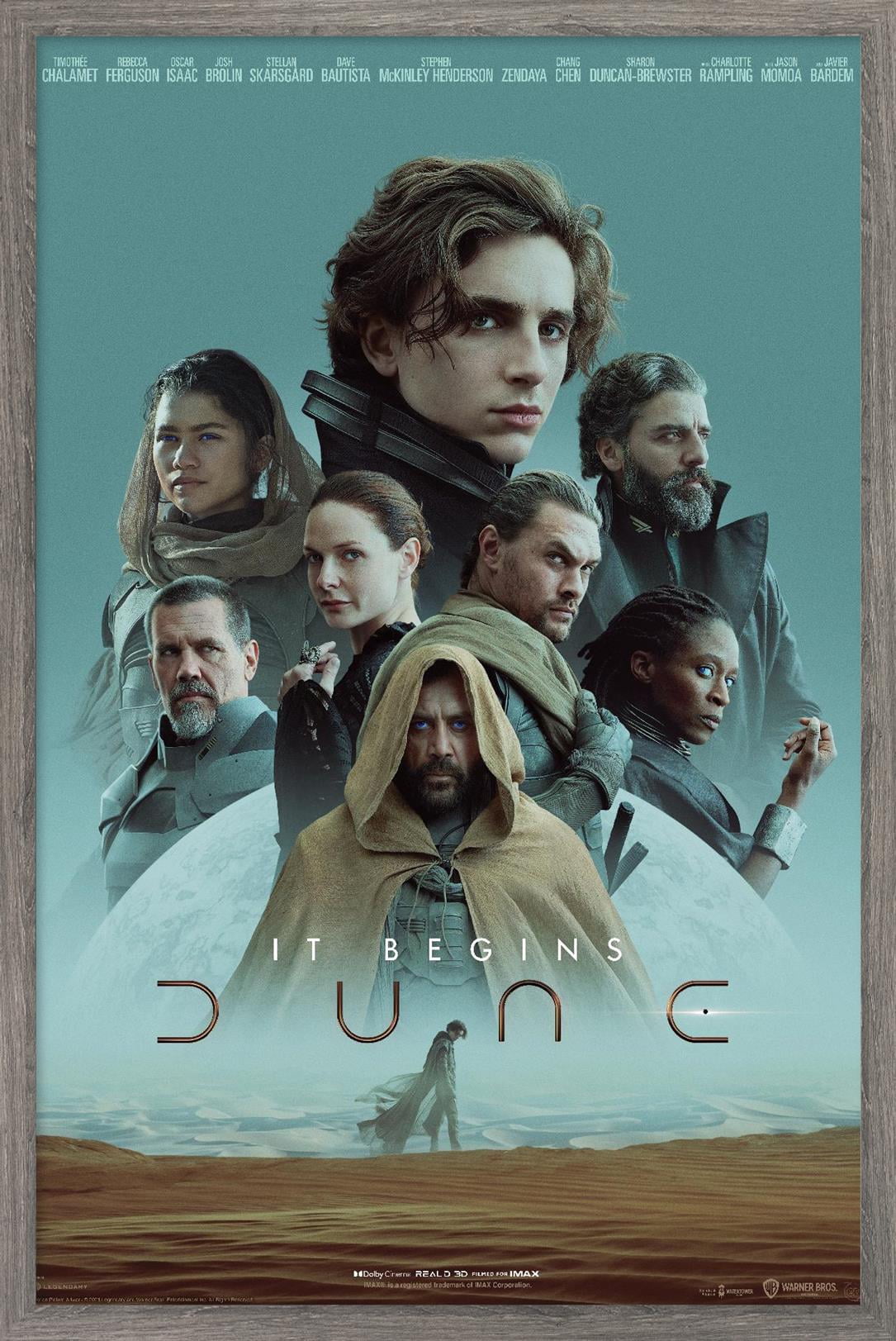 Dune - Part 1 Wall Poster, 14.725" x 22.375" Framed