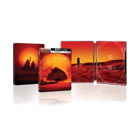 Dune: Part Two (Steelbook) (4K Ultra HD + Blu-ray + Digital Copy)