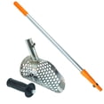 thumbnail interactive-video image 1 of Garrett Stainless Steel Sand Scoop For Metal Detecting – 1600900 – Made In USA 1 of 3