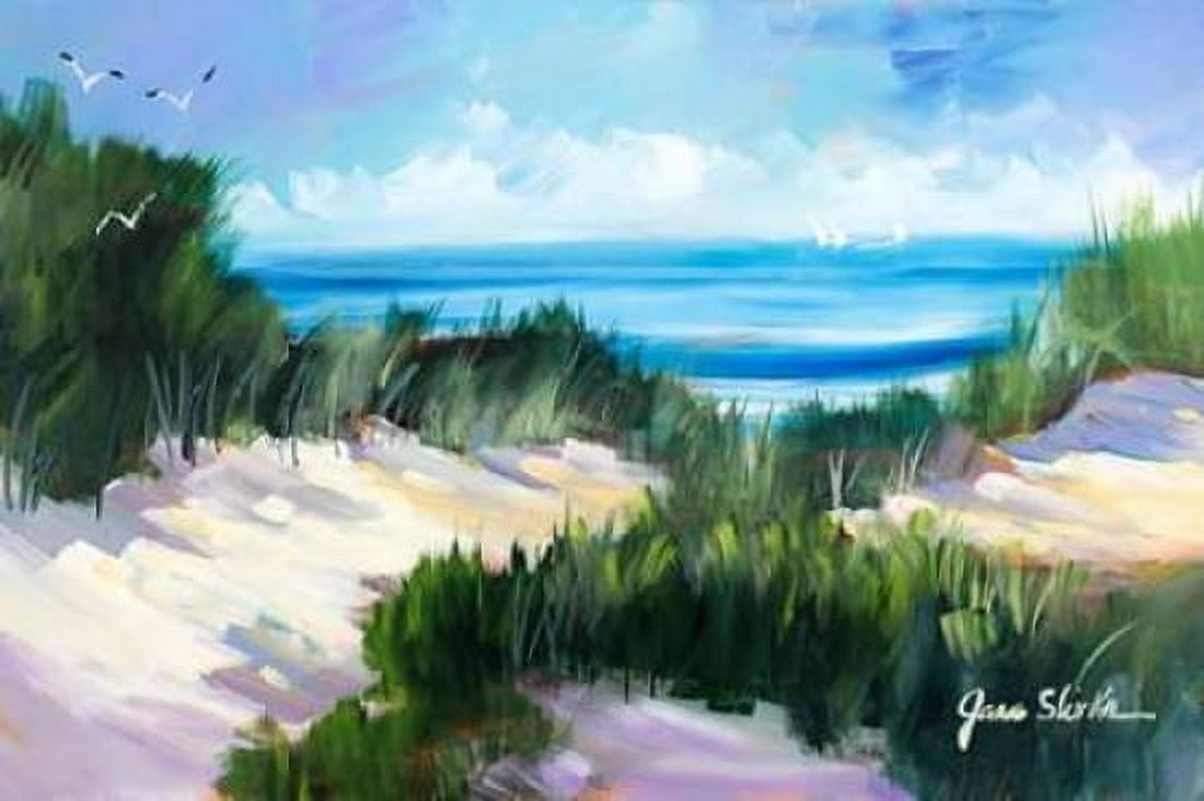 Dune Shoreside Canvas Art - Jane Slivka (24 x 36)