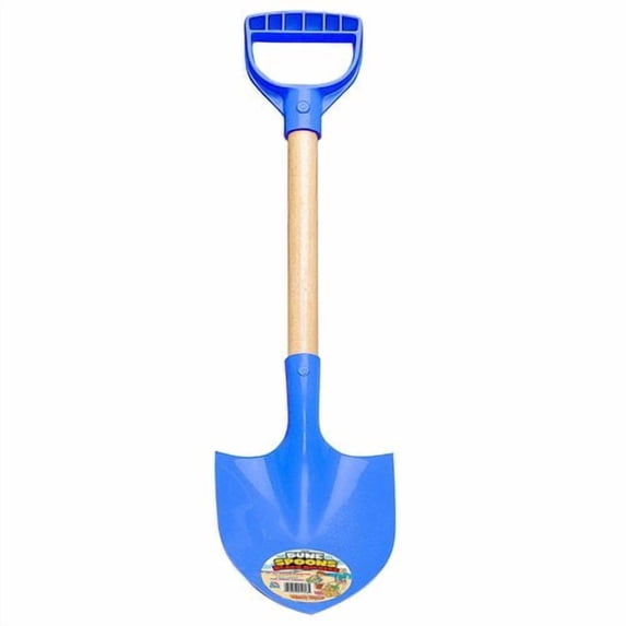 Dune Spoons Beach Diggers - Plastic Kid Shovels for Sand or Snow - Blue