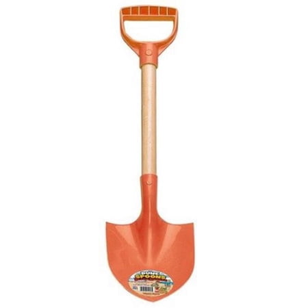 Dune Spoons Beach Diggers - Plastic Kid Shovels for Sand or Snow - Orange