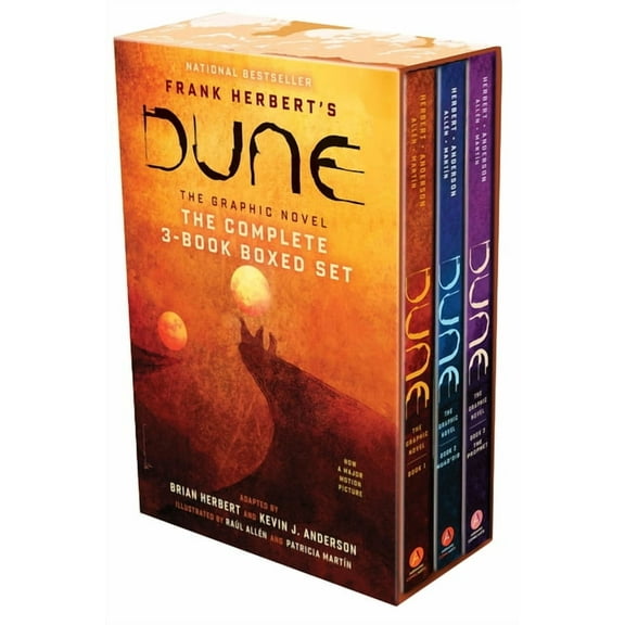Dune: The Graphic Novel Dune: The Graphic Novel: The Complete 3-Book Boxed Set: Dune, Muad'dib, and the Prophet, (Paperback)