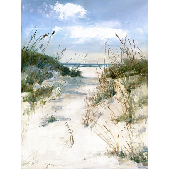Dune View Poster Print by Sally Swatland