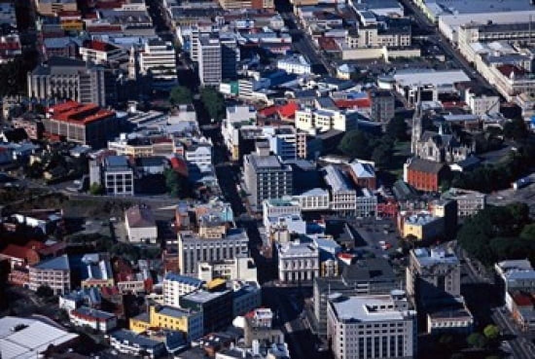 Dunedin City New Zealand Canvas Art - David Wall DanitaDelimont (37 x 25)