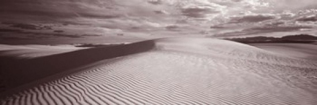 Dunes White Sands New Mexico USA Canvas Art - Panoramic Images (18 x 6)
