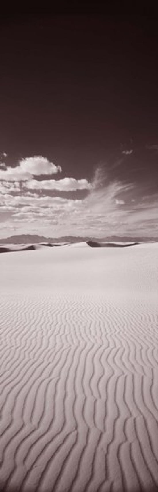 Dunes White Sands New Mexico USA Canvas Art - Panoramic Images (36 x 12)