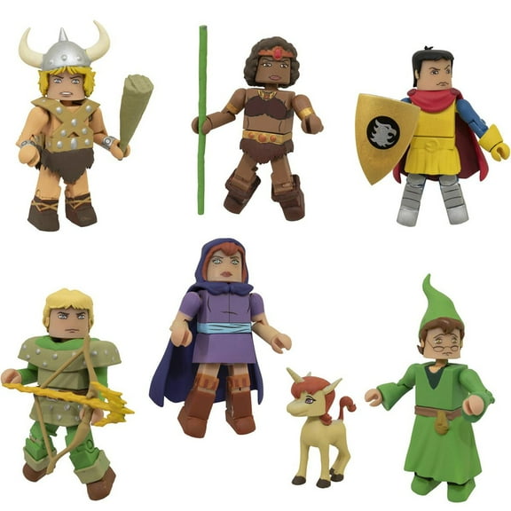 Dungens & Dragons Heroes Minimates Box Set