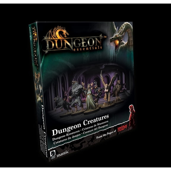 Mantic Games MGTC141 Creatures-Dungeon Essentials, Grey