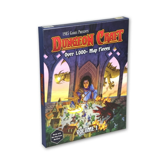 Dungeon Craft Volume 1 DND Accessories Terrain Book for Wargaming