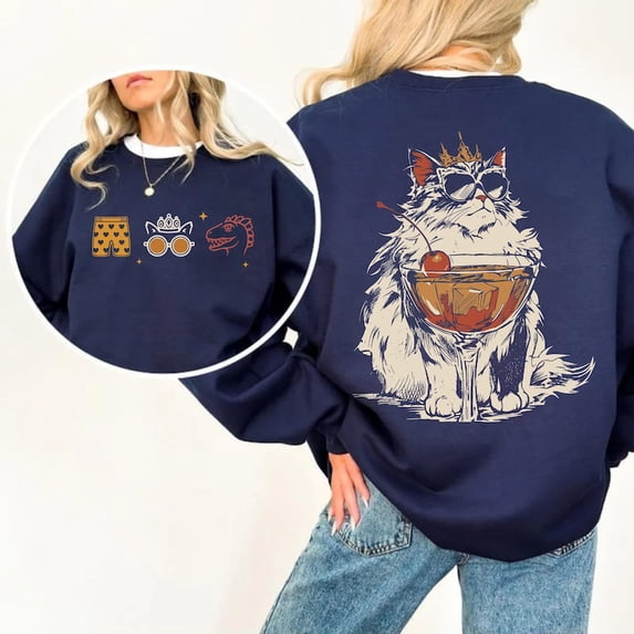 Dungeon Crawler Carl Princess Donut Cocktail Icons Graphic Sweatshirt ...