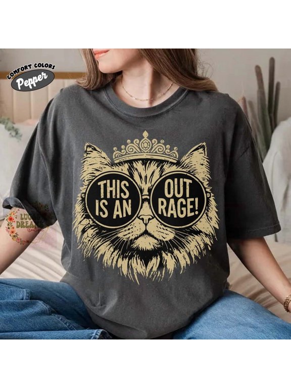 Dungeon Crawler Carl Shirt, Donut The Cat Outrage Tee, Funny Fantasy Gamer Shirt, Princess Donut Gold Design, Book Fandom Gift Tee Unisex S-5XL Hot Trending Shirt