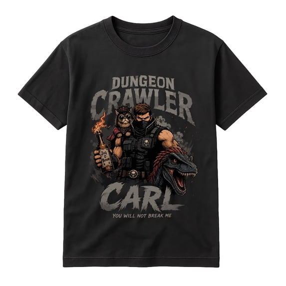 Dungeon Crawler Carl T-Shirt, Princess Donut Graphic Tee, Fantasy Book Fan Shirt, Novelty Gift