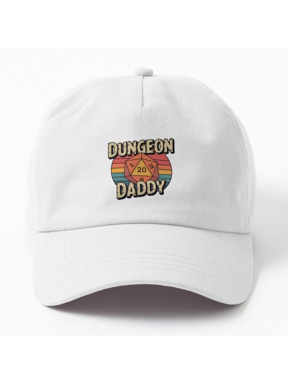 Dungeon Daddy Baseball Cap, Fantasy Hat Style