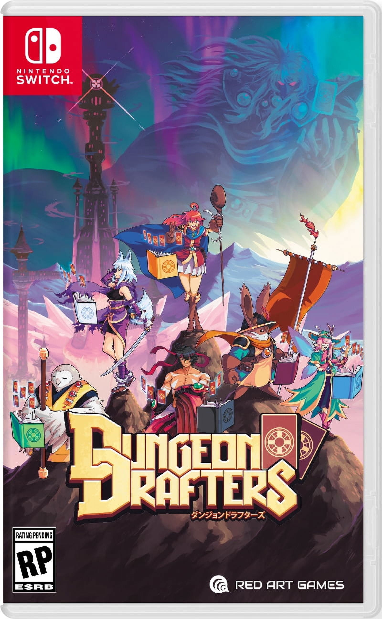 Dungeon Drafters ダンジョンドラフターズ　アートブック Dungeon Drafters, Nintendo Switch - Walmart.com