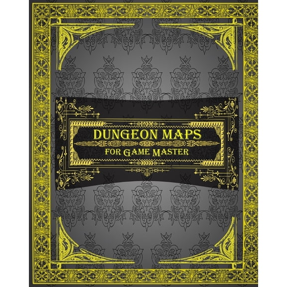 Dungeon Maps for Game Master: 75 Customizable & Unique Maps!, (Paperback)